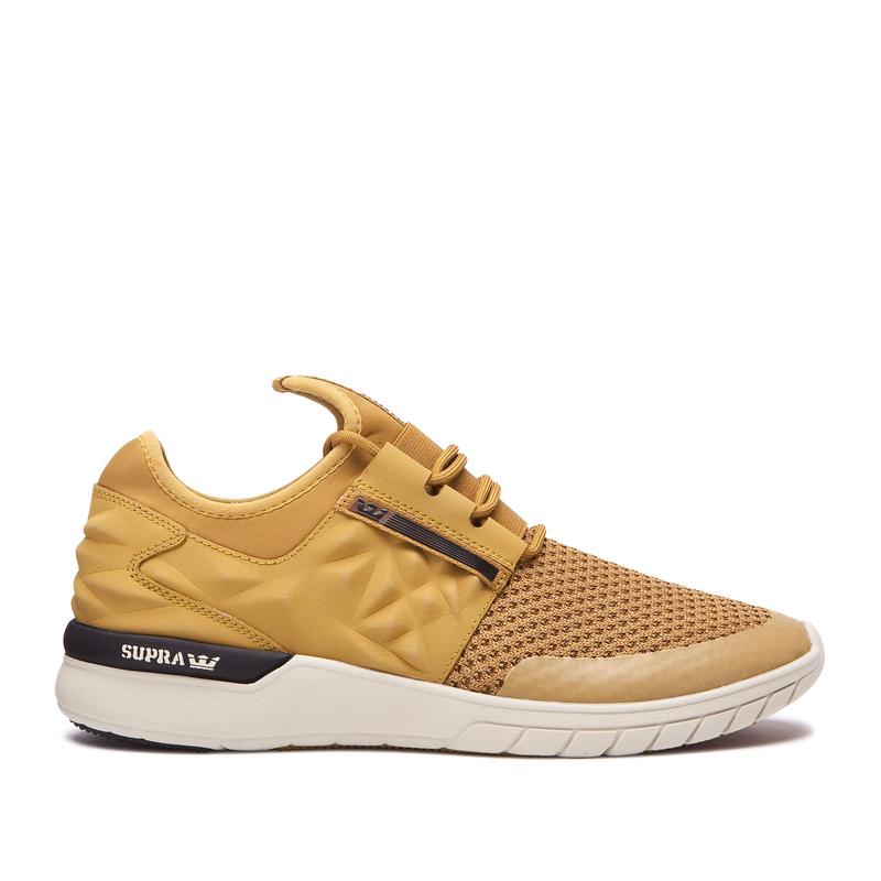 Zapatillas Bajas Supra Argentina Hombre - FLOW RUN EVO 2 Amarillo (TRCOU-0927)